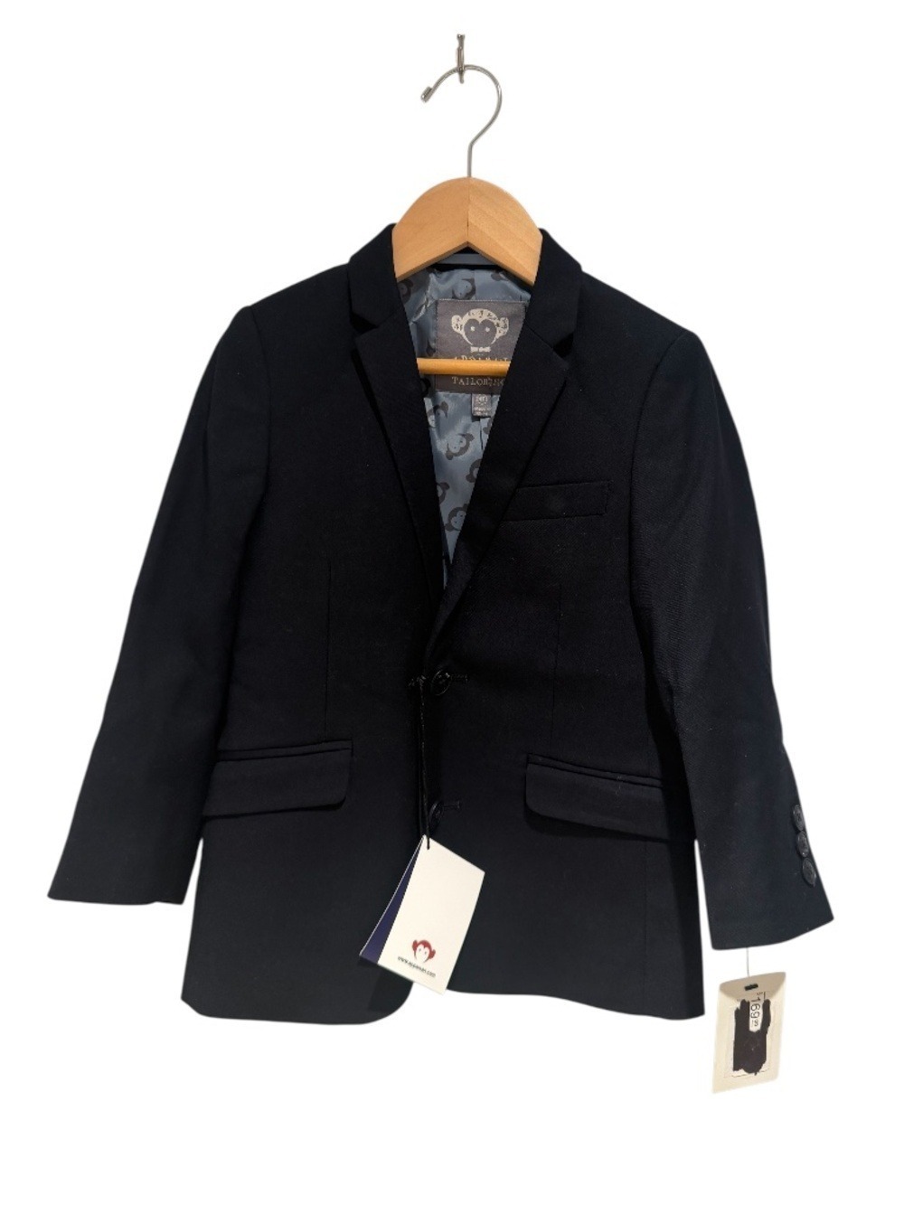 APPAMAN black tailored suit jacket / blazer - size 4